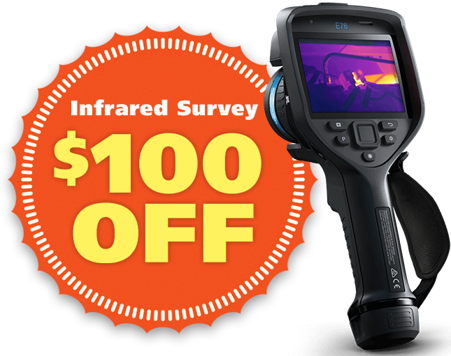 Get $100 Off Your Infrared Survey Today!