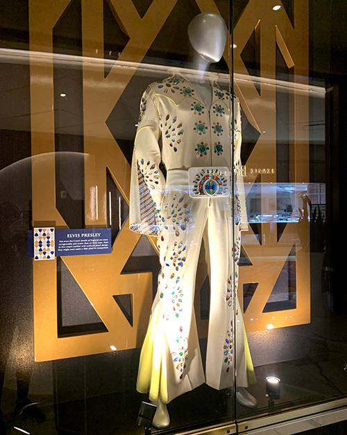 Elvis Presley Costume at the Hard Rock Hotel & Casino 