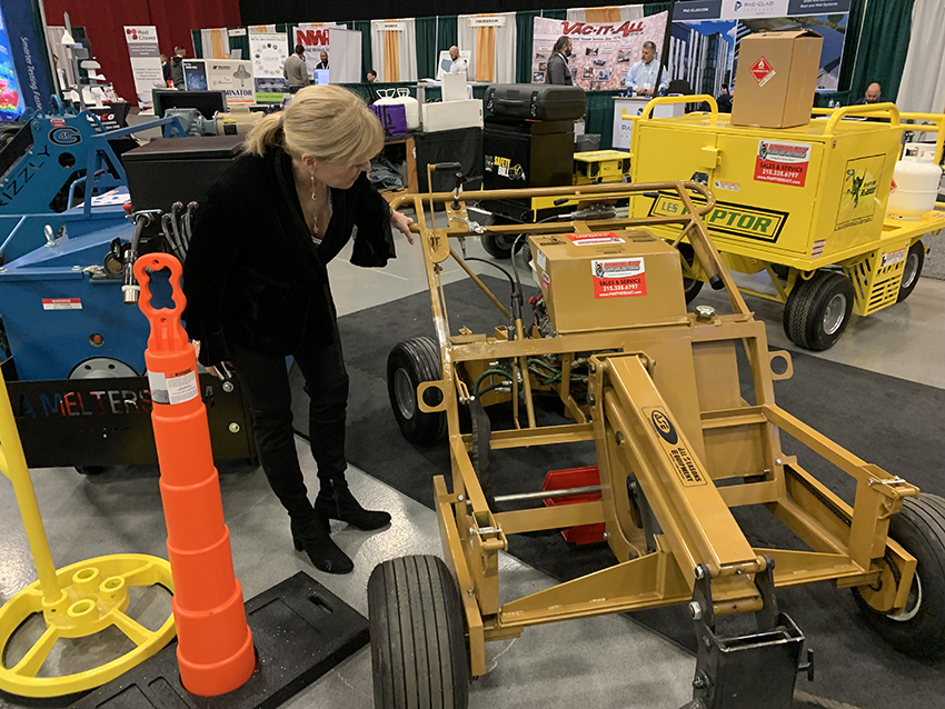 All Seasons Equipment Company’s Hydraulic Power Buggy at NERCA Trade Show
