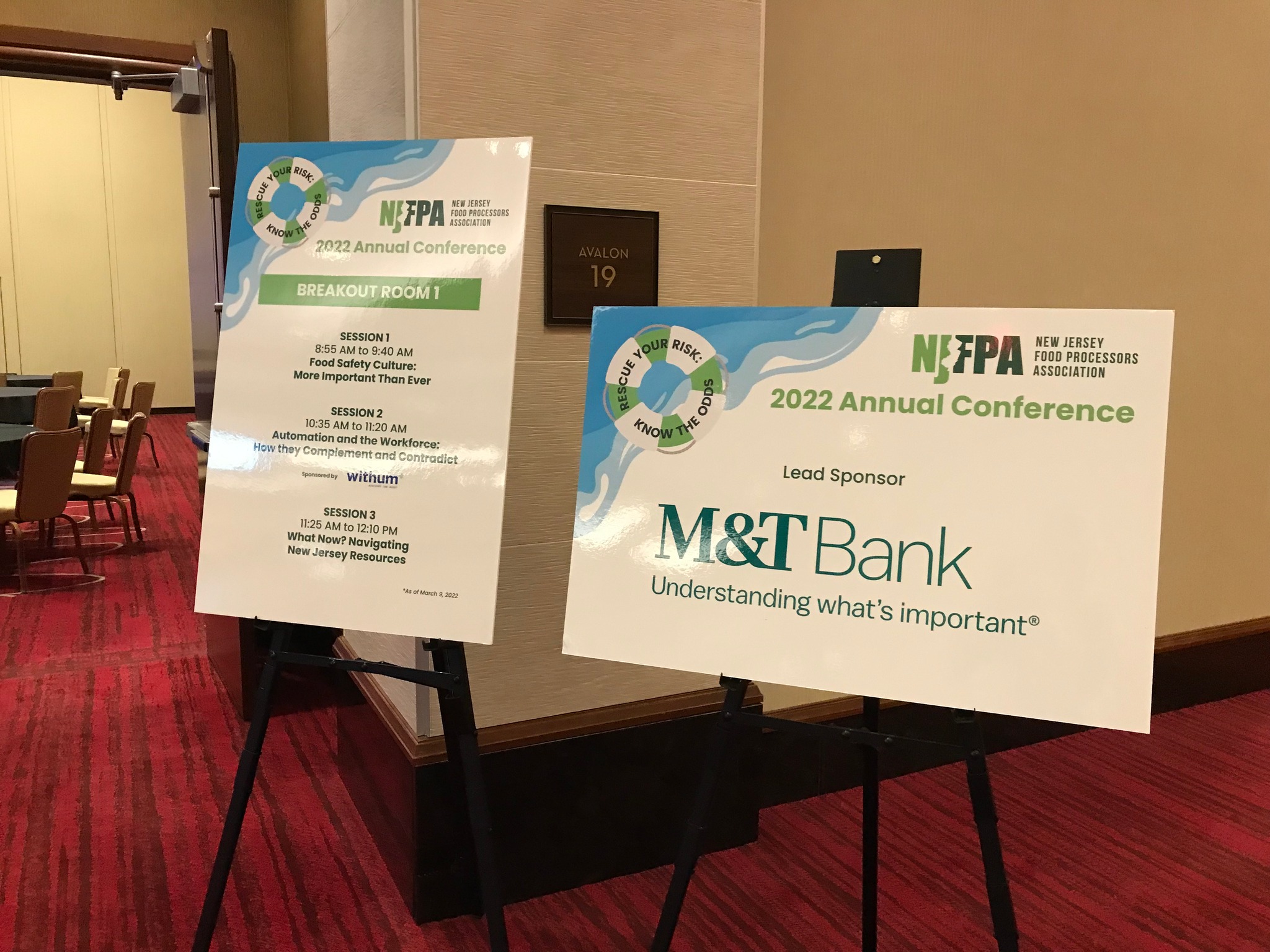 ew Jersey Food Processors Association (NJFPA) Annual Conference