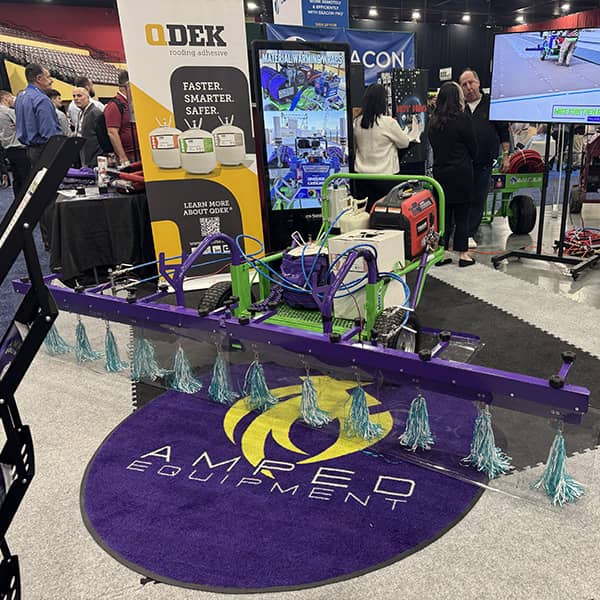 Roof Membrane Adhesive Applicator for Large Areas