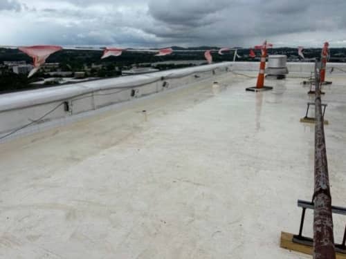 Overview of new watertight membrane.