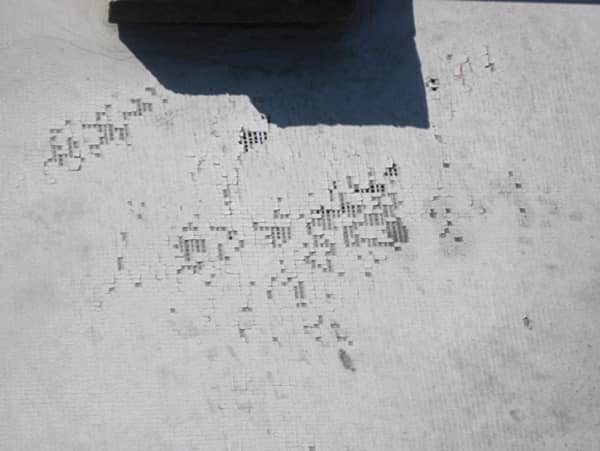 TPO membrane failure
