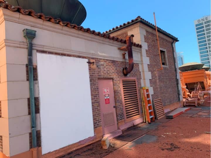 Terra Cotta roofs which need special care since being historic 