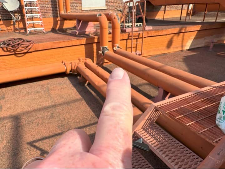 And any openings taped 