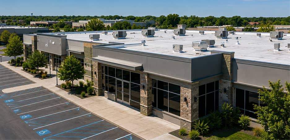 Triple-Net Lease Roof Inspection for Commercial Tenants