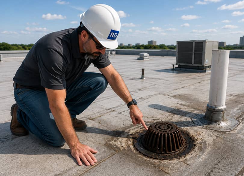 Triple-Net Lease Roof Inspection for Commercial Tenants